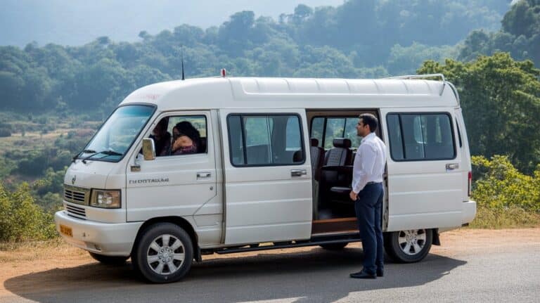 Tempo traveller for rent Madurai